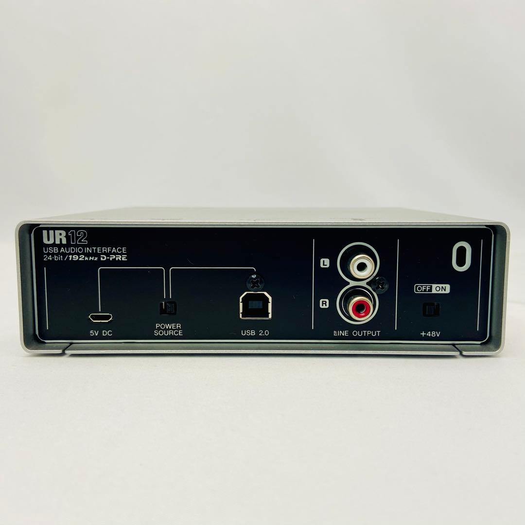 Steinberg UR12 オーディオインターフェイス ほぼ新品 動作品