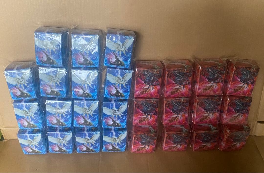 蟲神器 モーリーファンタジー限定 デッキケース 赤 青 27点