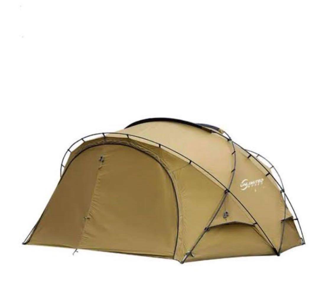 DOKICAMP【ドキキャンプ】G2000のシェルターテント　オプション付　美品