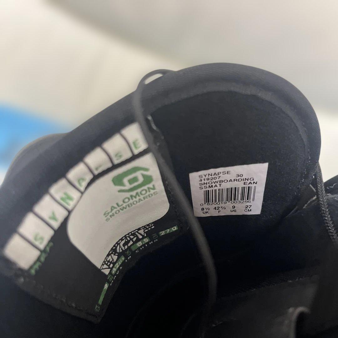 ★□最終値下げ SALOMON スノーボードブーツ 27cm BCF ブラック