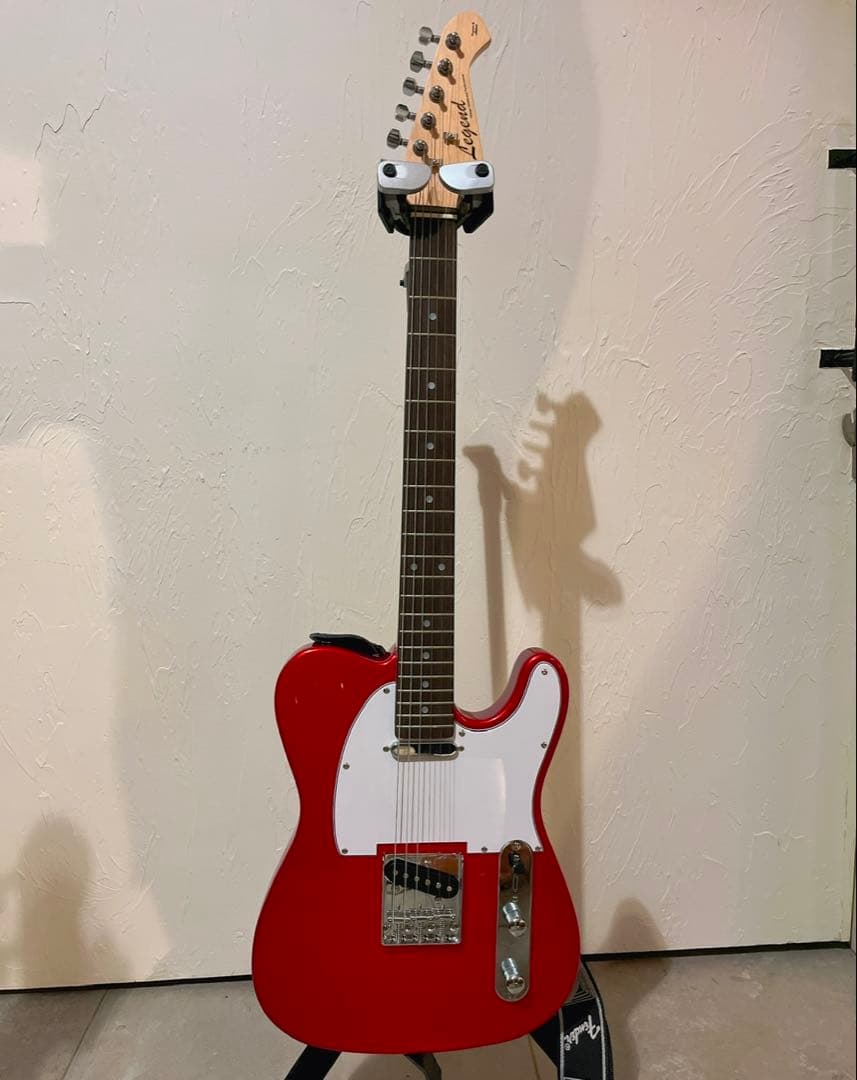 Legend by airpro2 テレキャスター エレキギター レッド