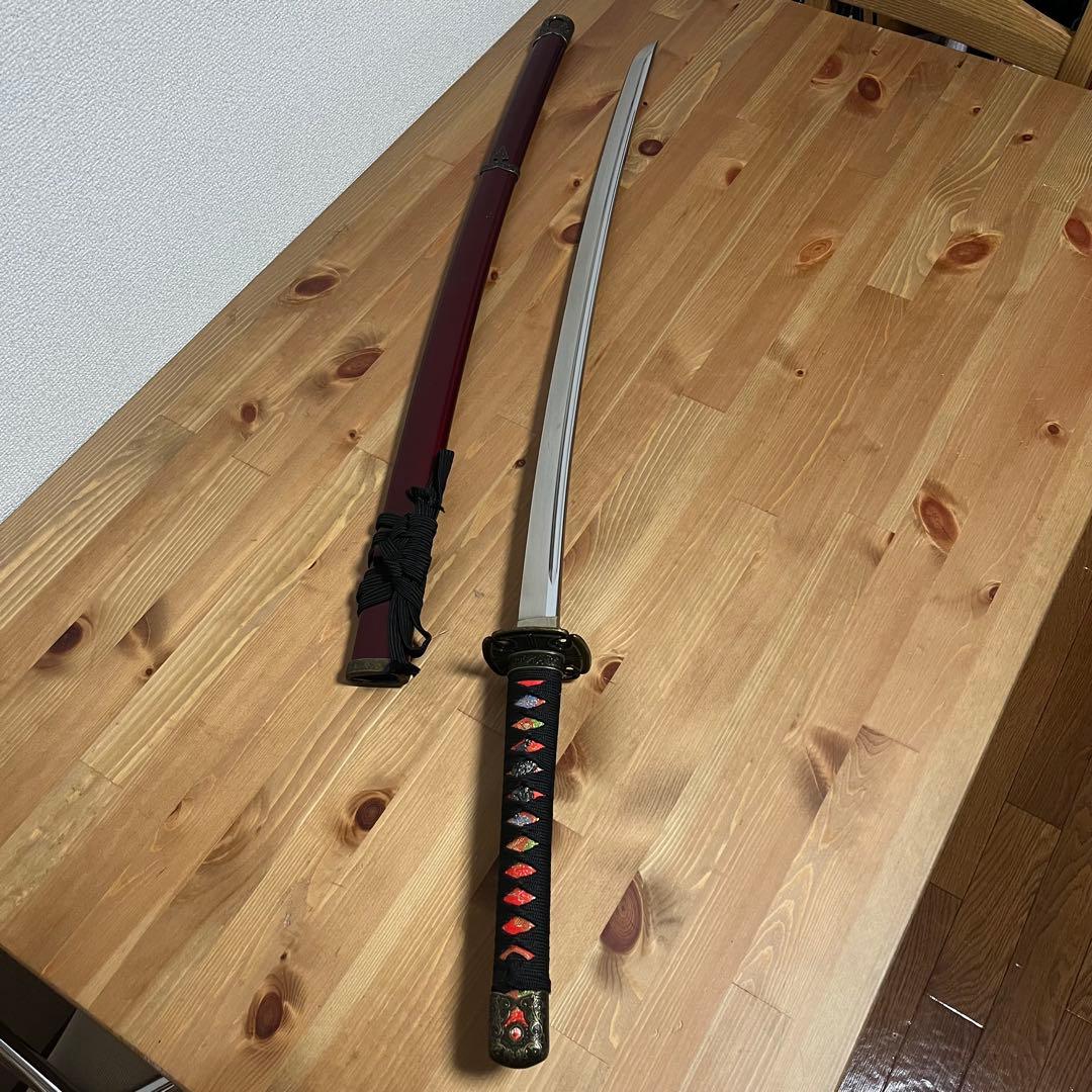 模造刀 加州清光 沖田総司 金属製 コスプレ 刀剣乱舞 居合 日本刀