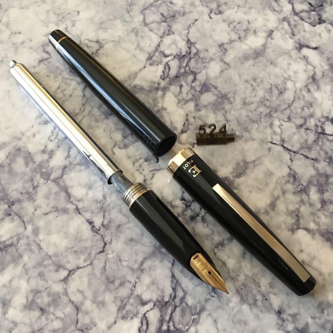 #524 オーバーホール済み パイロット ロング PILOT E 14k