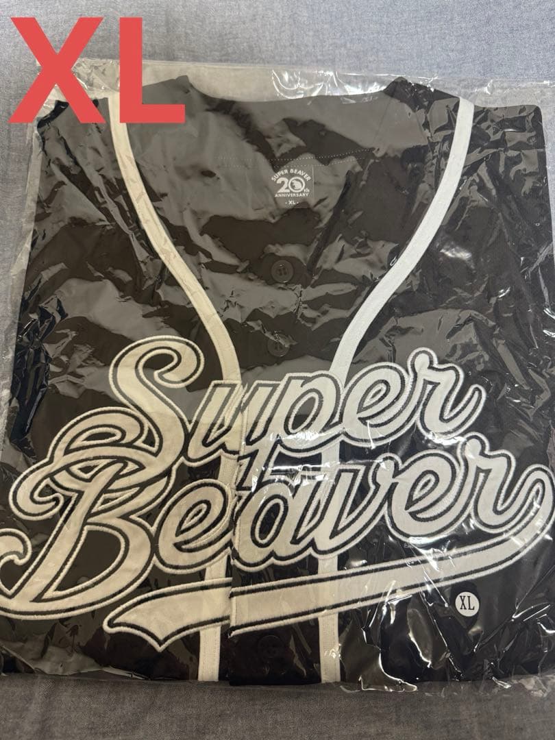 SUPER BEAVER ベースボールシャツ XLサイズ ブラック