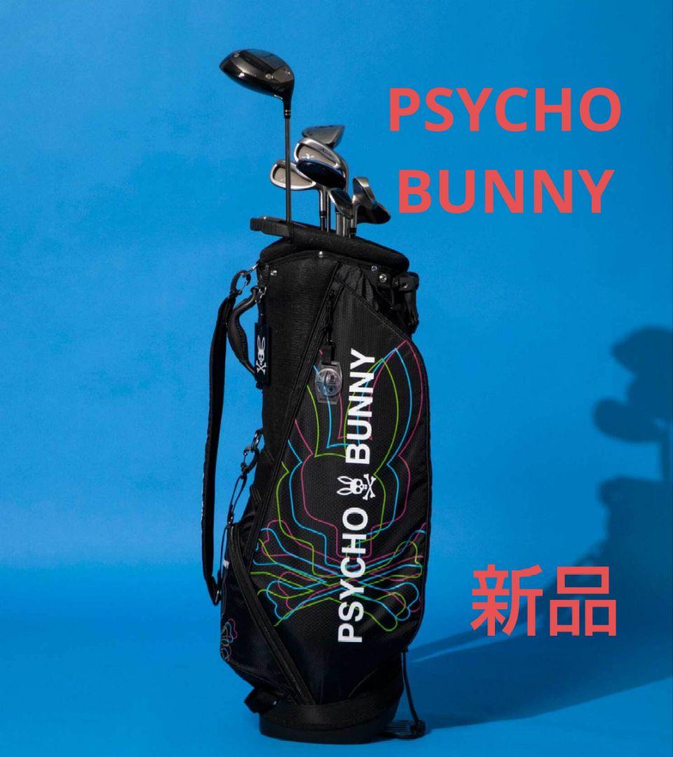 PSYCHO BUNNY スタンドキャディバッグ ブラック LWG