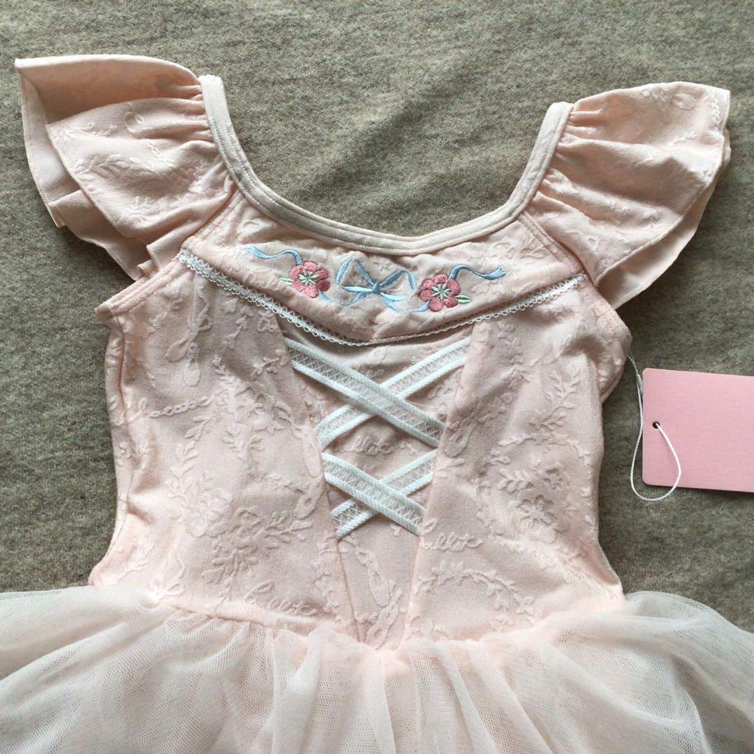 【新品】Chacott チャコット　スカート付きレオタード　キッズ　100