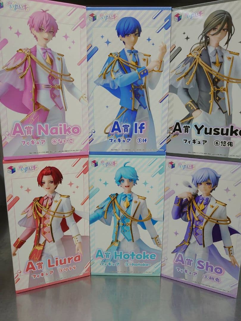 くじスクエア いれいすくじ　A賞フィギュア　全6種コンプリートセット　新品未開封