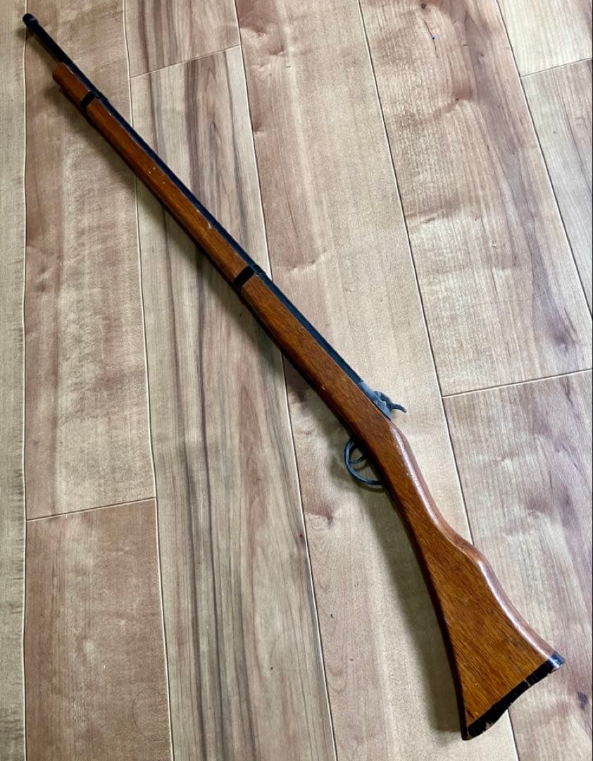 ヴィンテージ マルシン工業製 木製モデルガン ライフル ディズニー創業時土産