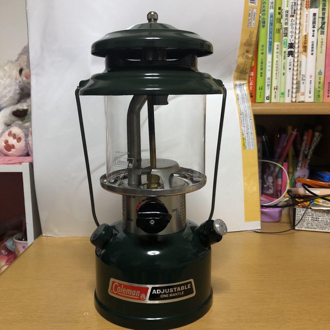 コールマン ランタンとフィルターファネル