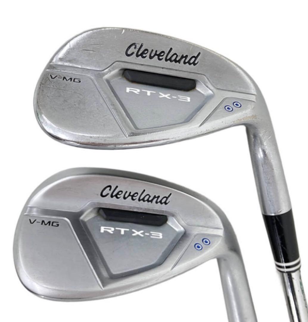 クリーブランド RTX-3 V-MG 52/10 58/9 ウェッジ 2本セット