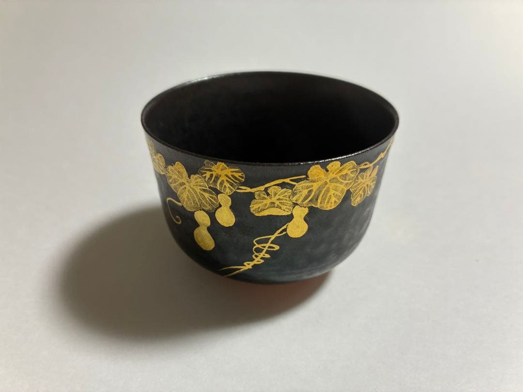 【新品・未使用】作家物 清水焼きぐい飲み 木箱入り