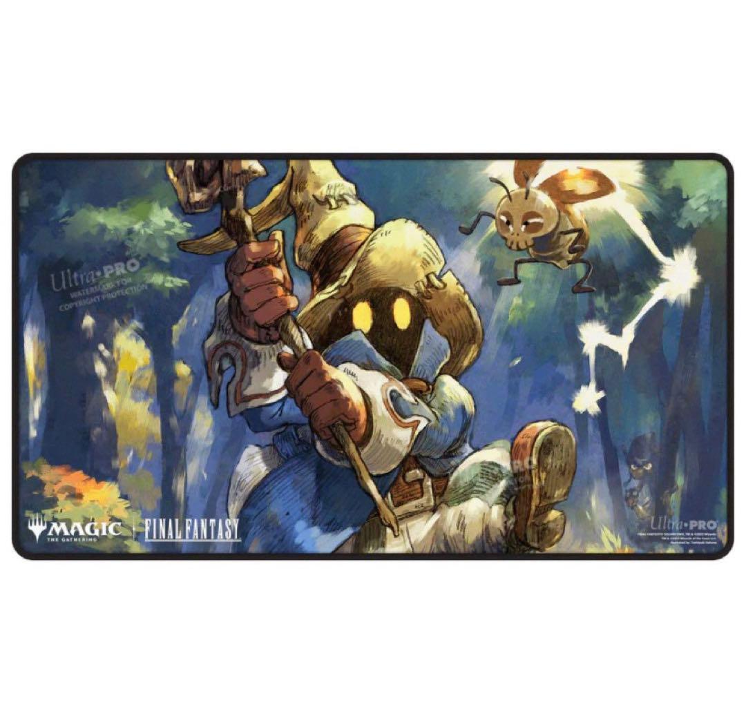 迷える黒魔道士、ビビ　ブラックステッチプレイマット　即日発送