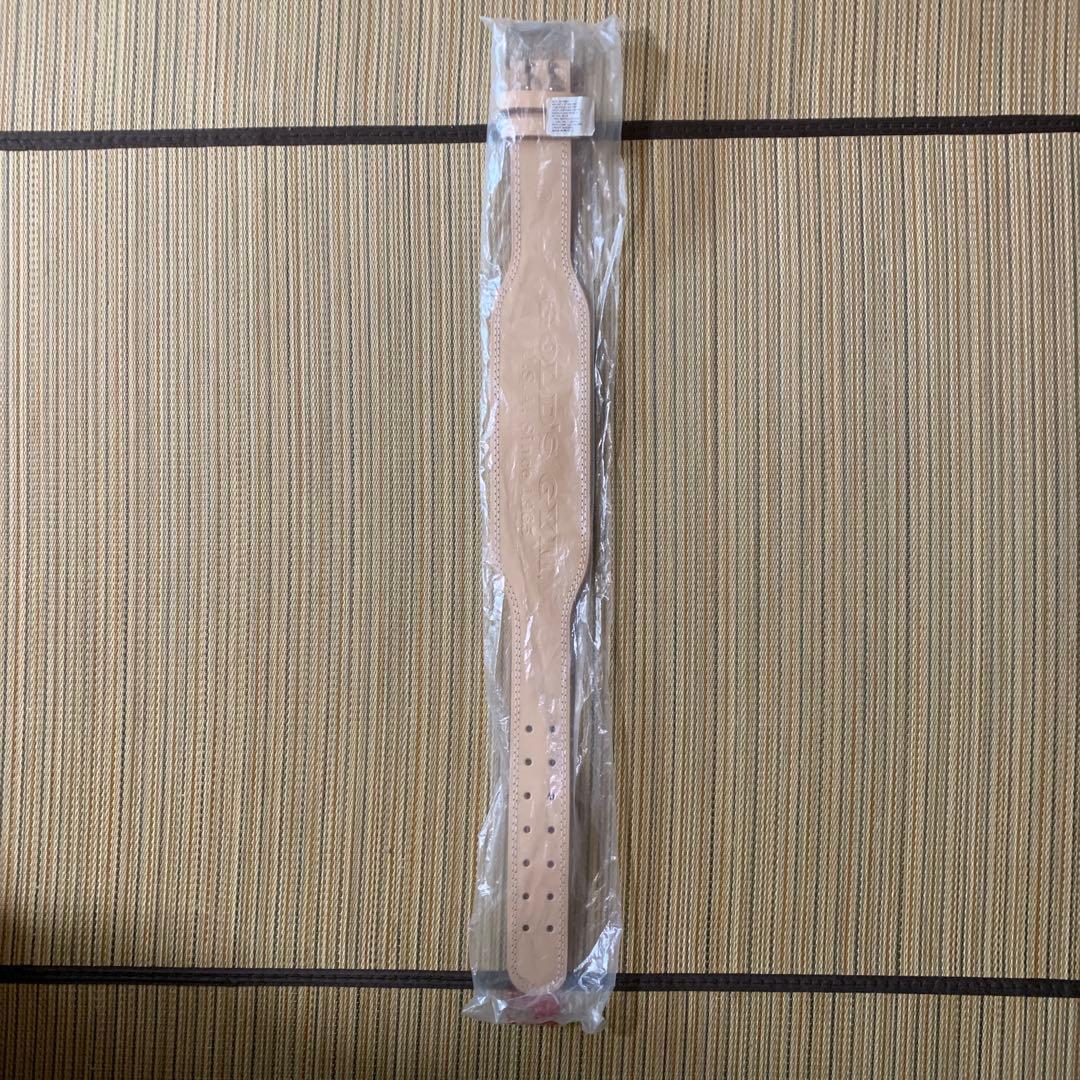 ゴールドジム G3322 EXレザーベルト　サイズM