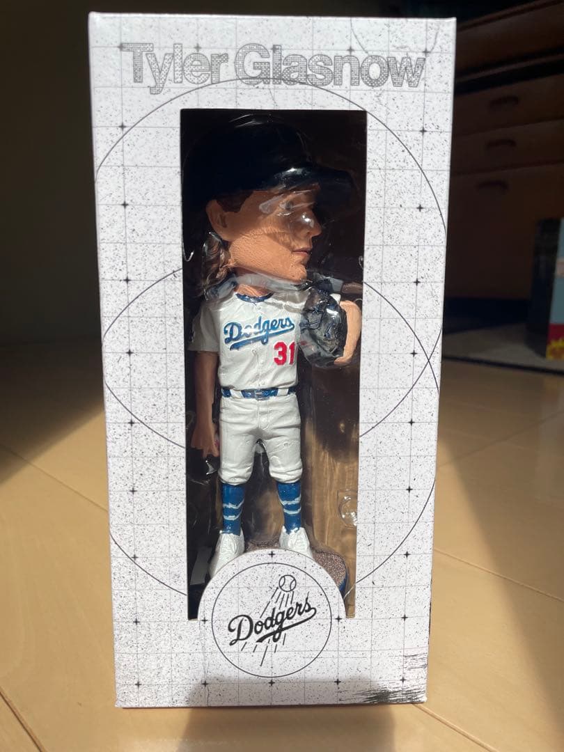 9/18 Dodger Stadium限定 タイラーグラスナウ ボブルヘッド
