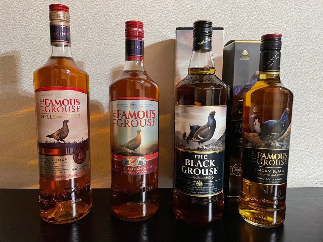 激レア ザ フェイマスグラクス スコッチウイスキー ブレンデッド4種セット