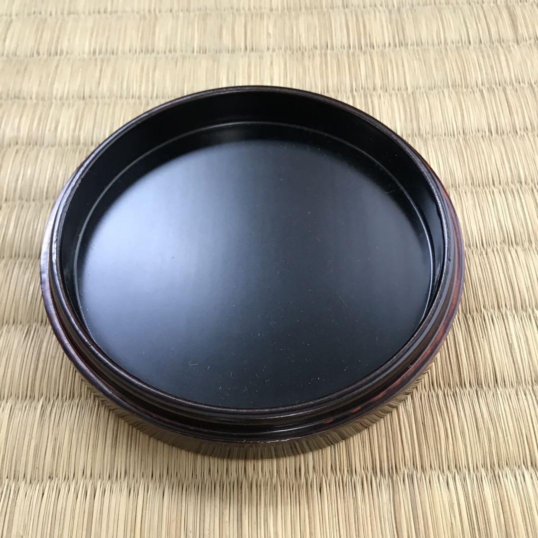 茶道具　香合　南禅寺古材使用　香合　宗陵作　塩沢泰定箱書　共箱　紙箱　S77KG