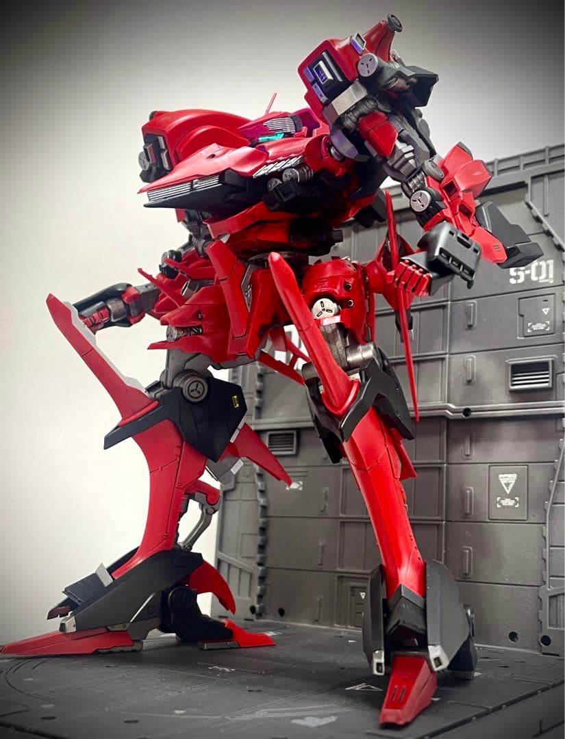 レイレナード 03-AALIYAH クラースナヤ FPVer. 全塗装　完成品