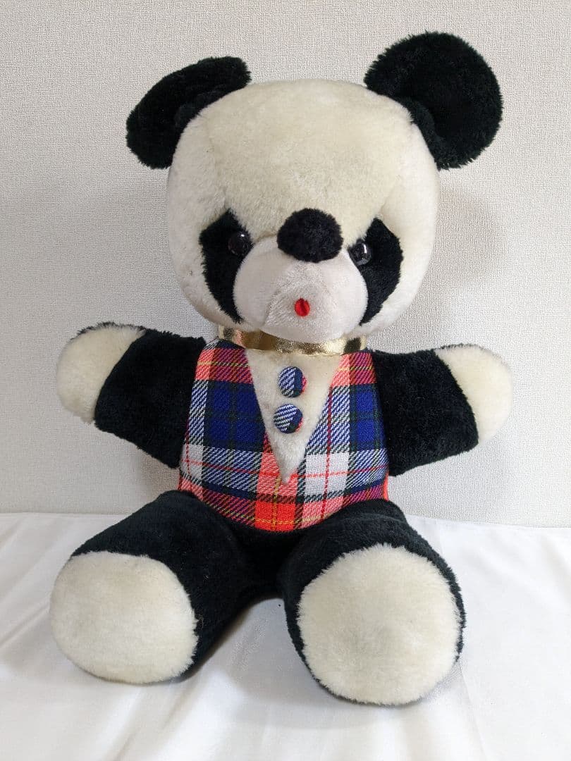 【昭和レトロ】 パンダ ぬいぐるみ