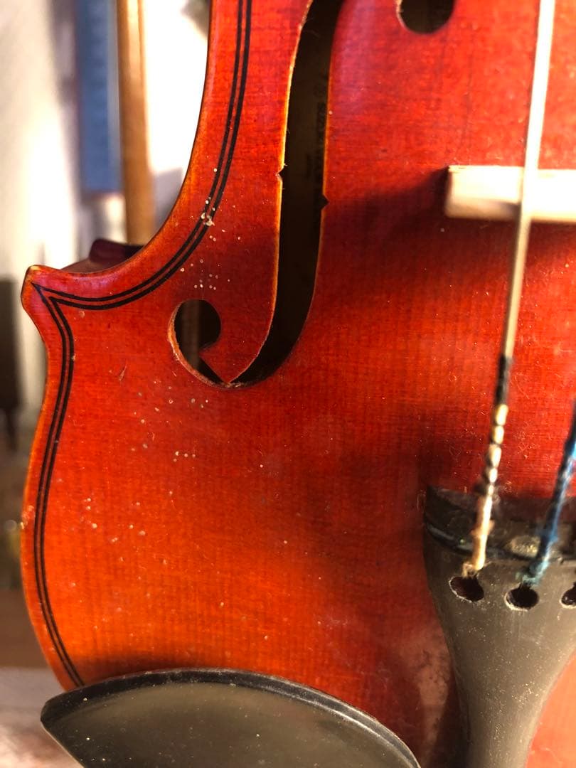 【駒&魂柱調整済】Suzuki分数バイオリンNo220 1/10 1988