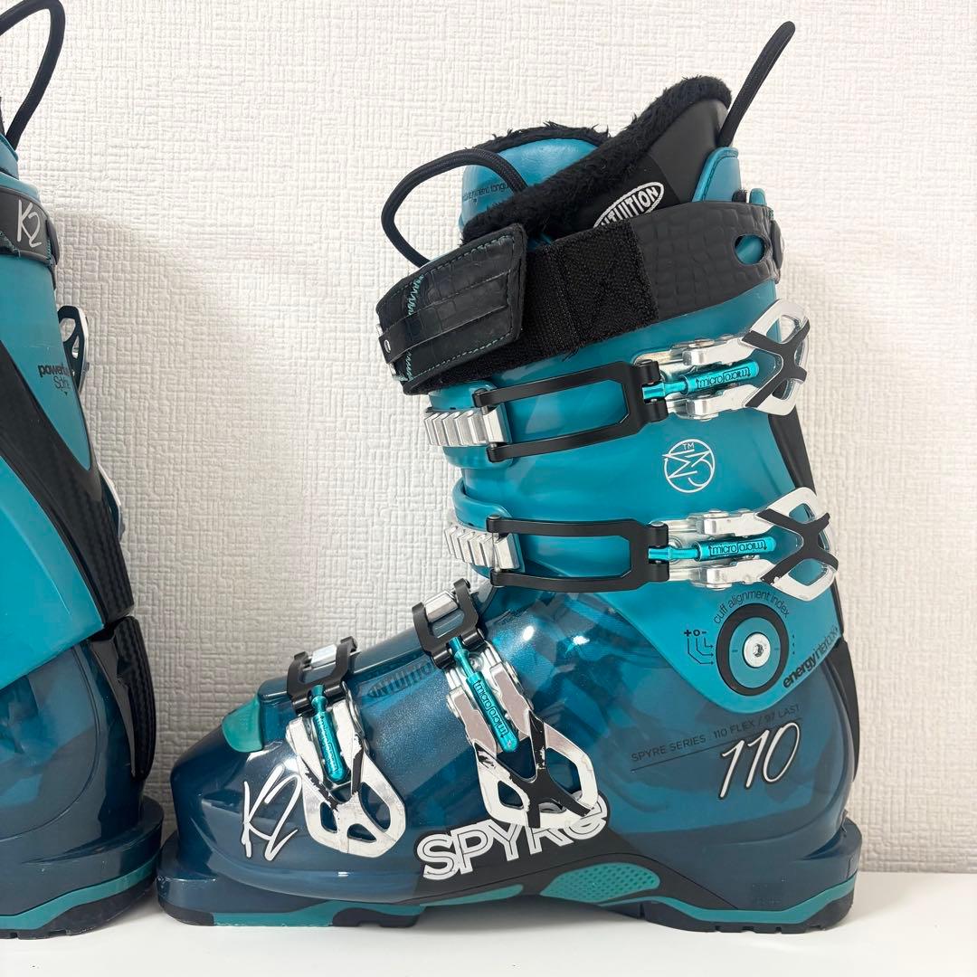 美品■送料無料■K2■SPYRE 110■女性用スキーブーツ■24cm■■