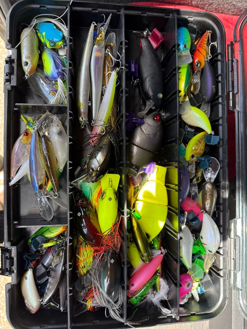 バス釣り引退セット　おまけ付きさらにライジャケウエストタイプ付き