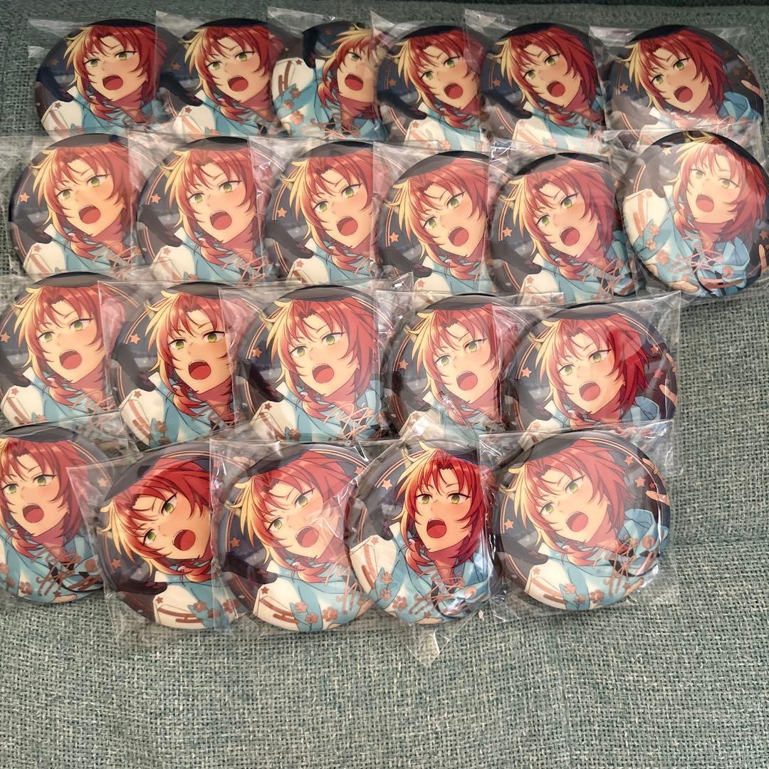 (最終値下げ〜16日まで)あんスタ 月永レオ 缶バッジ 中国 招募缶