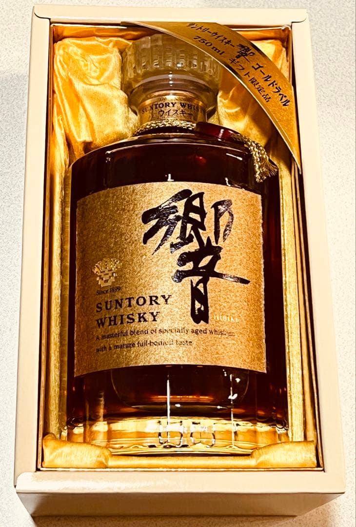 響 サントリー ウイスキー 贈答限定ノンエイジ裏ゴールドラベル SHT01