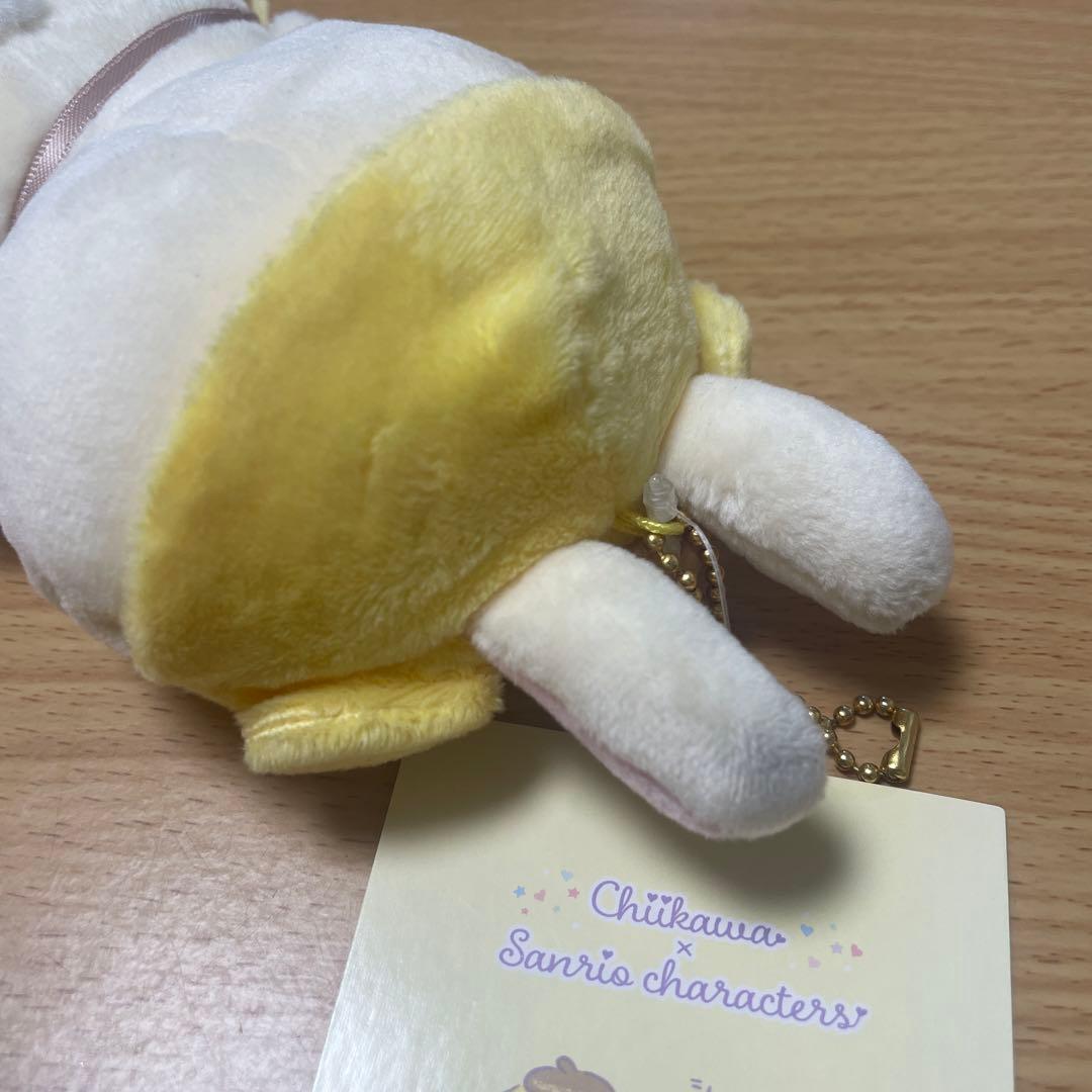 ★正規品　タグ付き　ちいかわ　うさぎ　ポムポムプリン　コラボ　キーホルダー