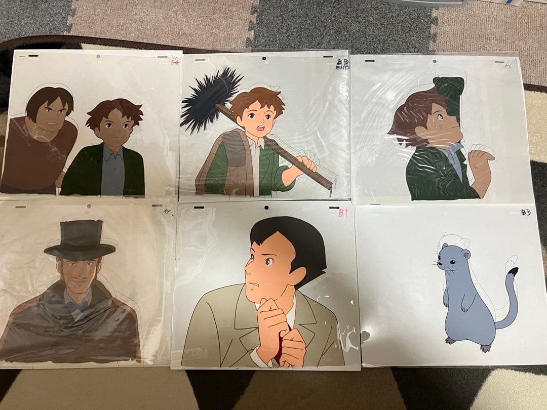 アニメ【ロミオの青い空】 セル画 6枚セット②