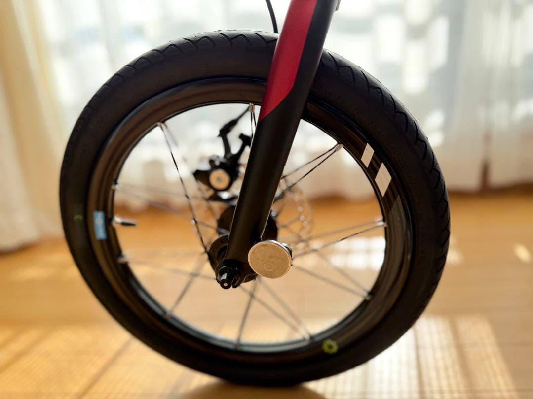 ⭐️希少レッド 新品未使用✨DAHON K9X レッド 16インチ 輪行袋付