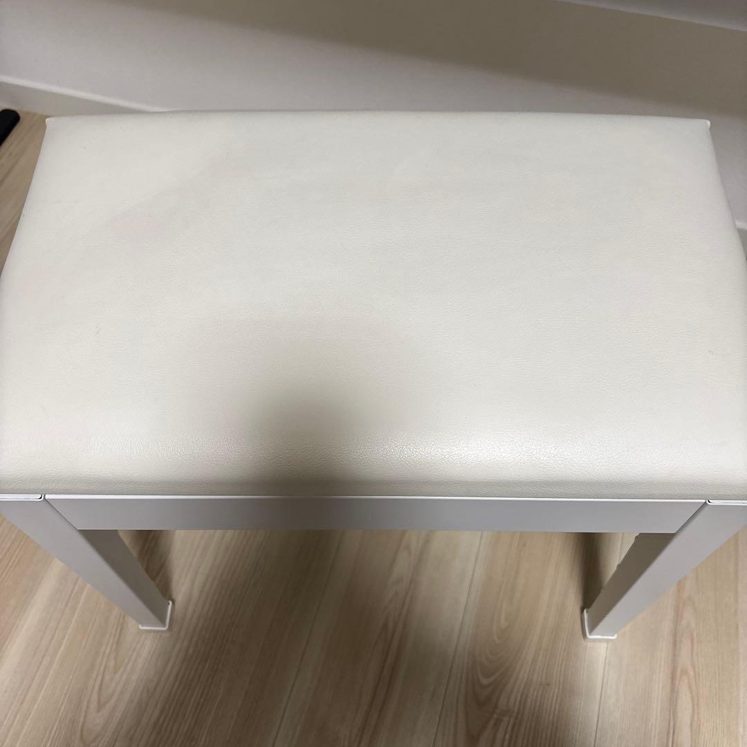 カシオ CASIO 電子ピアノ用 高低自在イス ホワイトCB-30WE