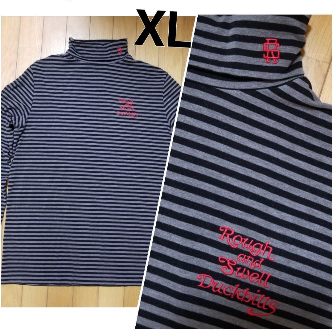 ラフアンドスウェルハイネックシャツRSM-24225HORIZON TURTLE