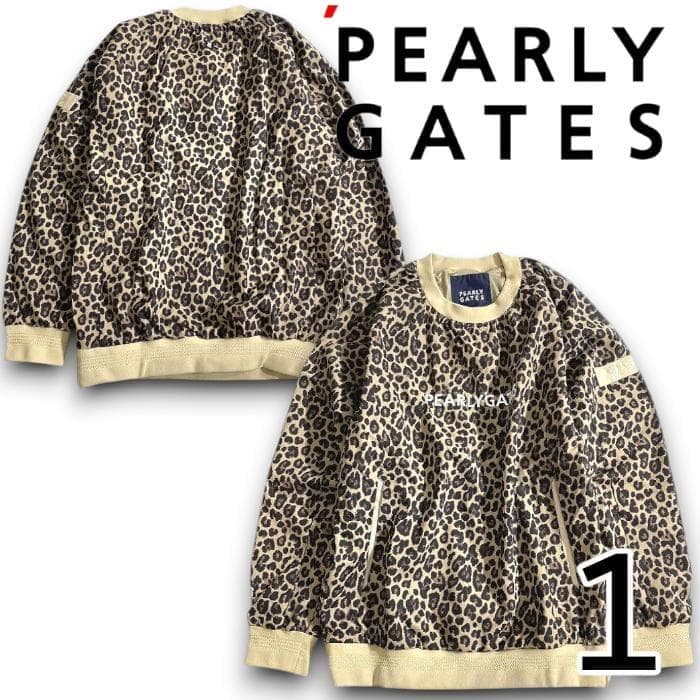 パーリーゲイツ ゴルフ 撥水×保温 ストレッチ 長袖 プルオーバー ウェア 1