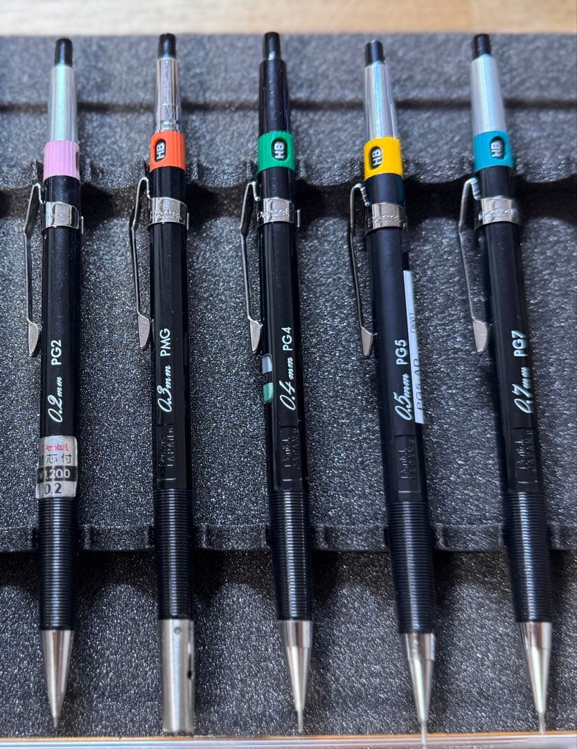 ペンテル　PG2、PMG、PG4、PG5、PG7 期間限定価格