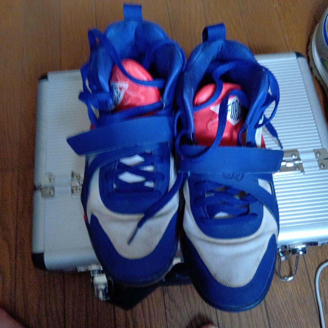 Nike CB ハイカットシューズ 青赤