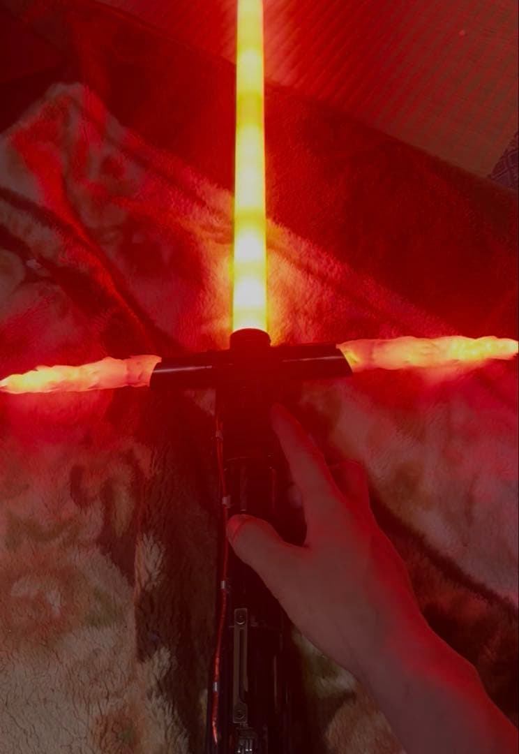 カイロレンKR x OR KRORSSGUARDカスタムライトセーバーおまけ