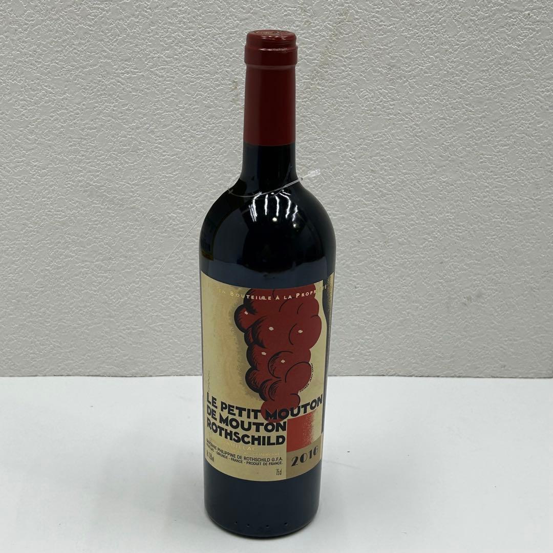 3311【未開栓】ル プティ ムートン ド ムートン ロートシルト 2016