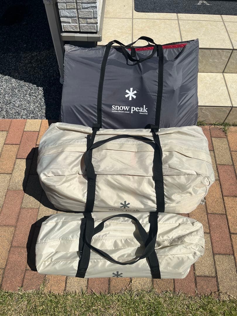 スノーピーク　ランドロックテント　インナーマットセット&グランドシート