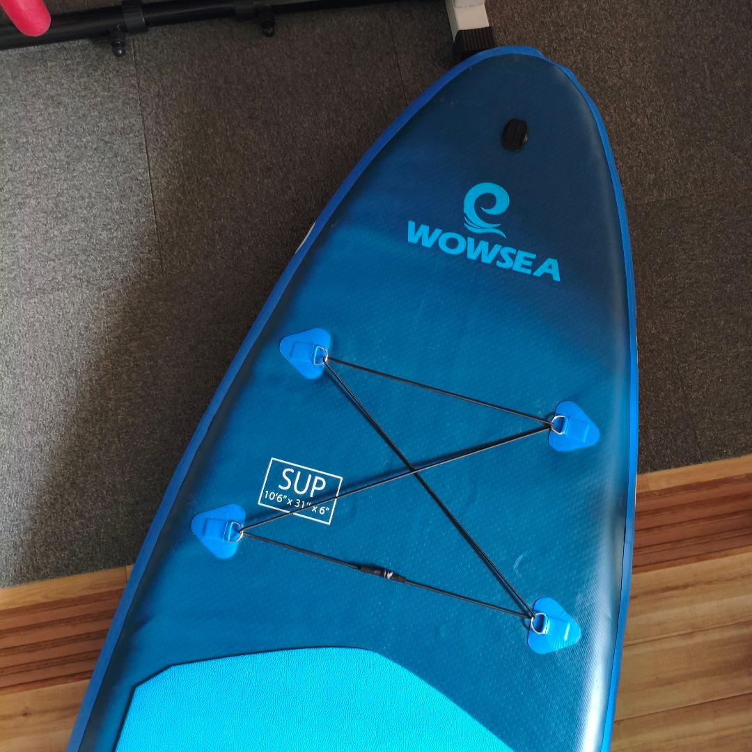 WOWSEA スタンドアップパドルボード 青