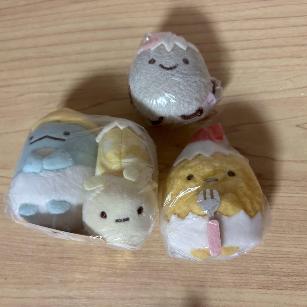 すみっコぐらし たぴよこ とかげにせつむり えびふらいのしっぽ ほこり