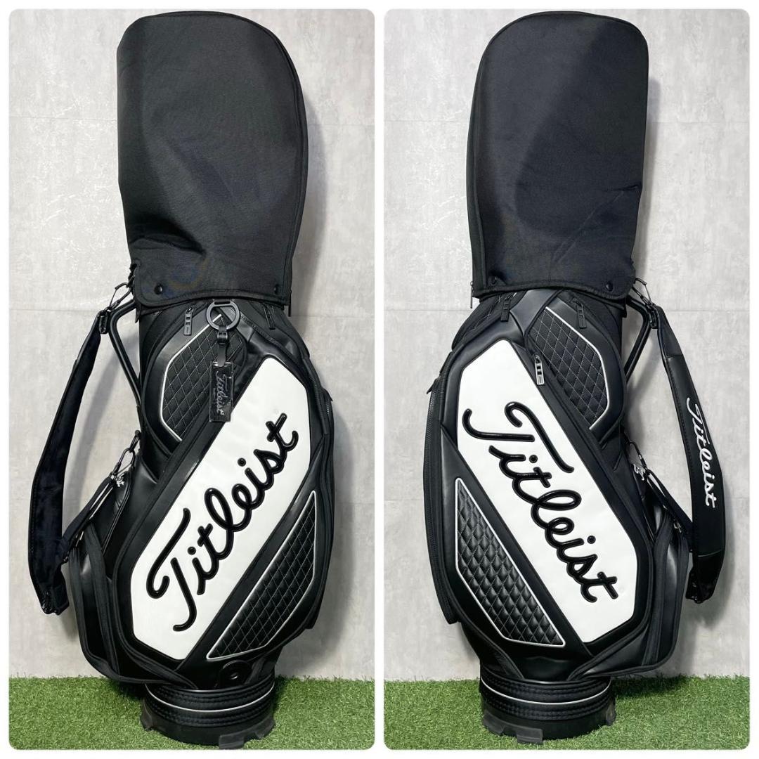 【極美品】Titleist タイトリスト キャディバッグ ゴルフバッグ ブラック