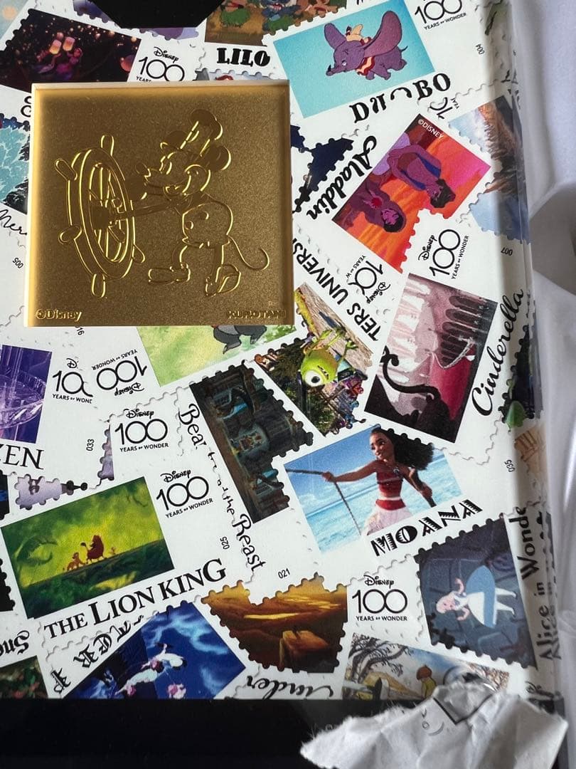 ディズニーランド100周年100枚限定ミッキーマウス…24金4g高島屋三越