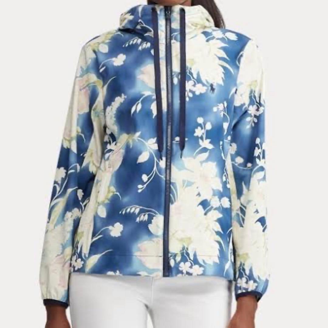 希少POLO RALPH LAUREN GOLF 撥水性フローラル ジャケット
