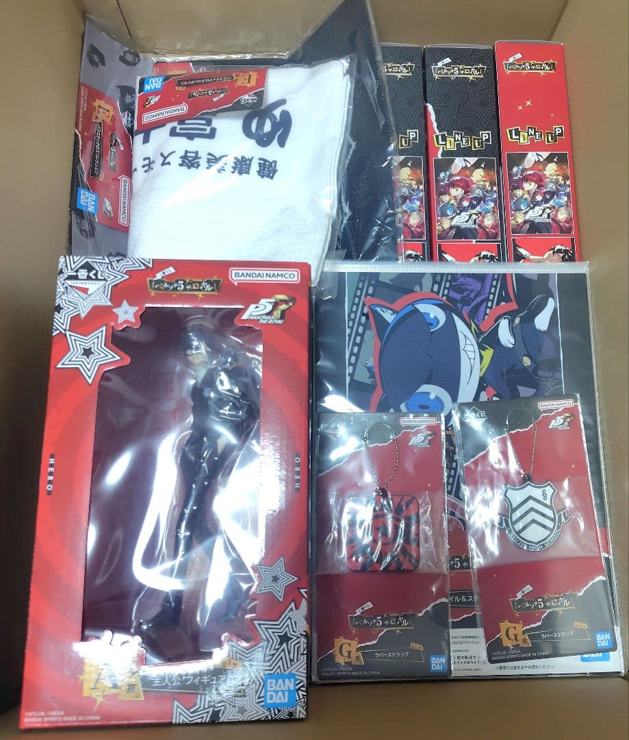 ペルソナ5　ザ・ロイヤル　P5R 一番くじ　Aフィギュア　D　E　G　H セット