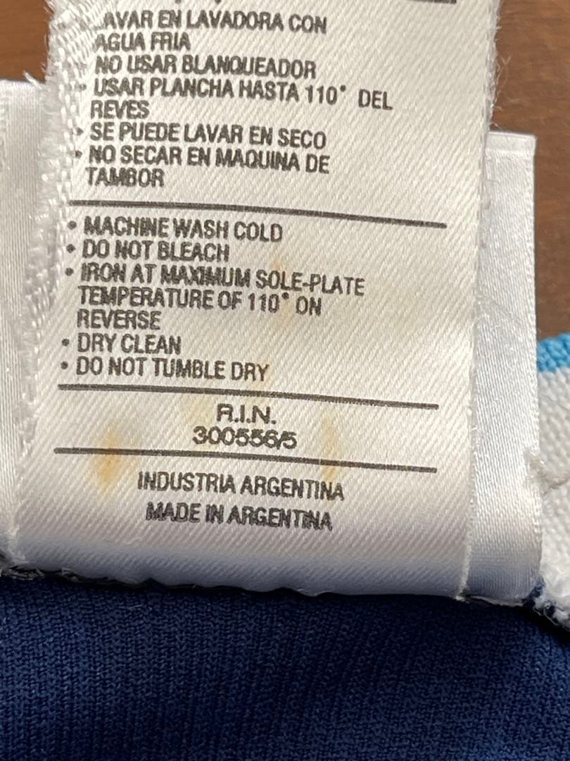 アルゼンチン製　アルゼンチン代表 レドンド アディダスオリジナル　お正月セール