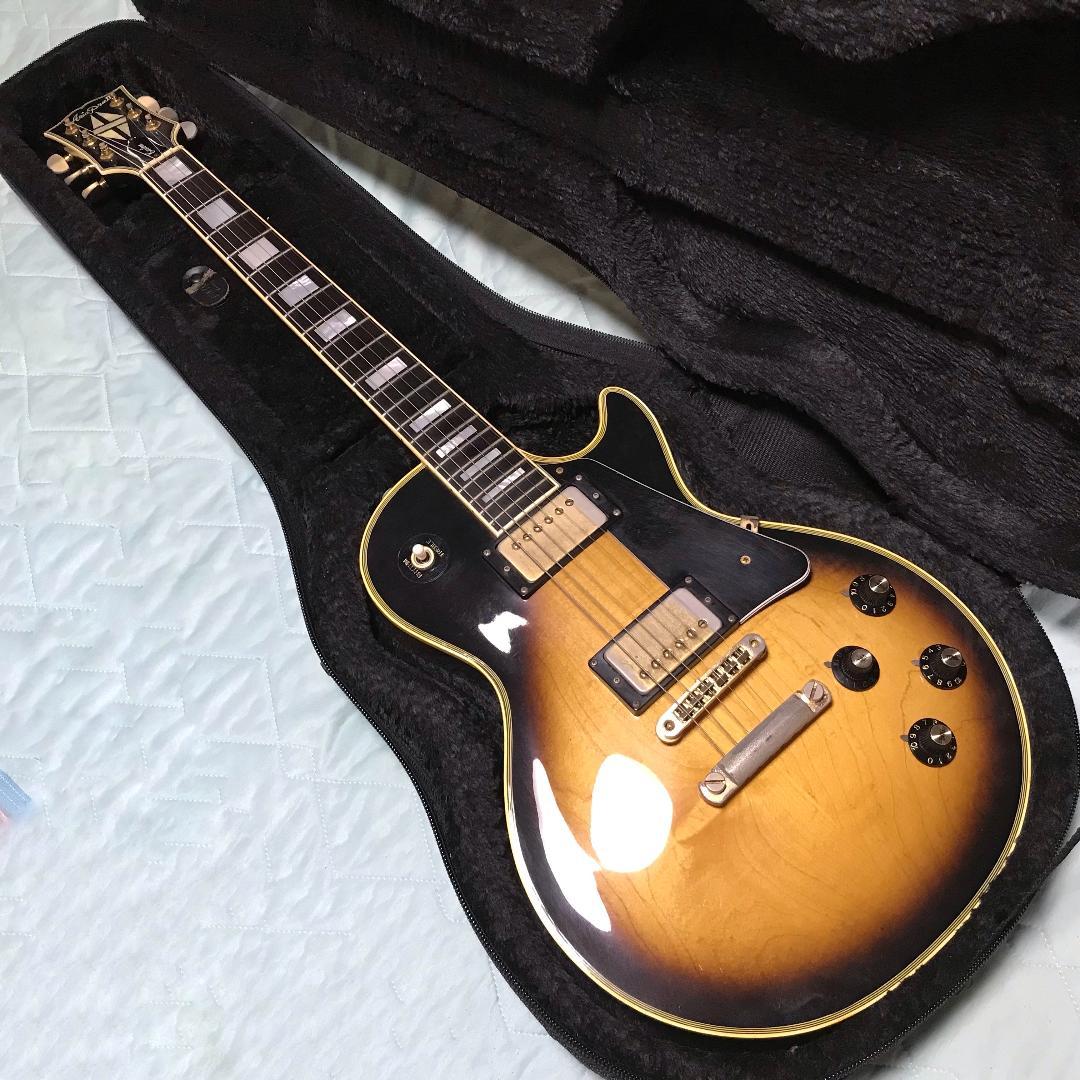 Aria Pro II レスポール カスタム エボニー指版 ダイヤモンドインレイ