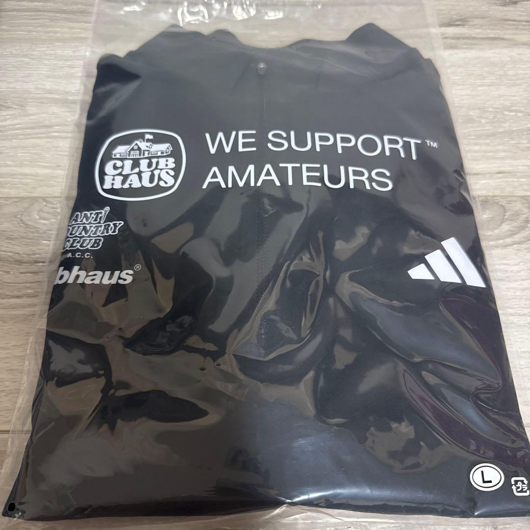 Adidas CLUBHAUS ANTi COUNTRY CLUBコラボウェアL