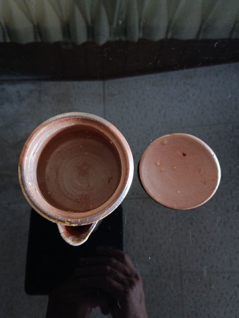 【備前焼 人間国宝 藤原 啓】藤原 啓／宝瓶