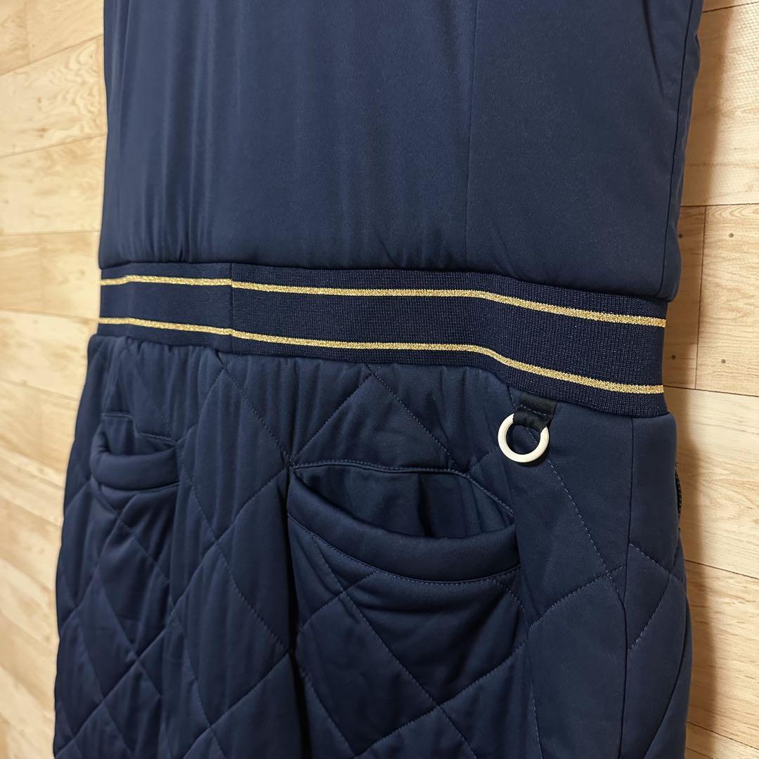 ✨CALLAWAY キャロウェイ 中綿ジップ ベストワンピース M✨