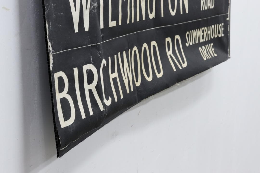 英国 イギリス ヴィンテージ バスロール サイン ポスター オブジェ 壁面